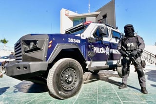 El nuevo jefe de la Policía de Torreón, César Perales, confirmó que el Grupo de Reacción ya opera con regularidad en todo el municipio. (CORTESÍA) 