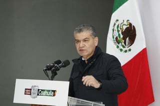 El gobernador dijo que Coahuila seguirá con la dinámica de apertura ordenada. (VERÓNICA RIVERA)