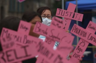 México registró 1,004 feminicidios en 2021 y 978 feminicidios en 2020. (ARCHIVO)