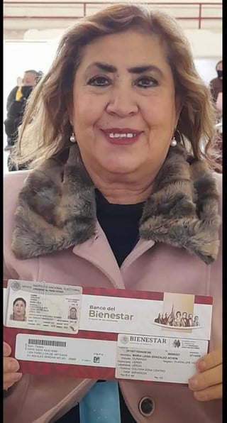 Como alcaldesa ganaba 100 mil pesos al mes, pero la pensión del Bienestar es universal y puede recibir sus 3 mil 850 pesos por bimestre.