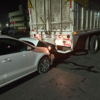 El saldo del accidente fue de daños materiales en 50 mil pesos. (EL SIGLO DE TORREÓN)