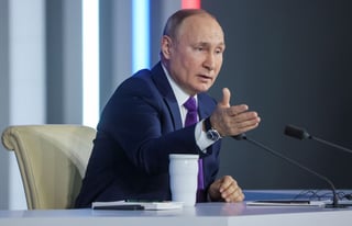 'Rusia sigue siendo parte de la economía mundial (...). No tenemos la intención causar daño a un sistema del que formamos parte', dijo el jefe del Kremlin  (ARCHIVO) 