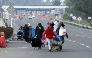 Alejandro Encinas dijo que se han detectado migrantes de hasta 110 países diferentes. (ARCHIVO)
