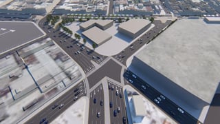 Alistan autoridades estrategia vial de cara al arranque de obras del Sistema Vial Cuatro Caminos en Torreón.