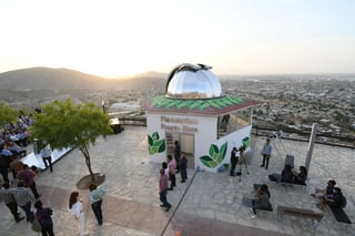 Recientemente se inauguró el nuevo Observatorio del Cerro de las Noas (EL SIGLO DE TORREÓN/FERNANDO COMPEÁN) 