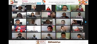 Participan niños de Durango en el Consejo Electoral Infantil 2022