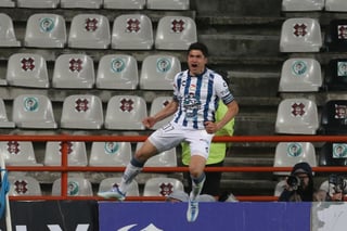 Nicolás Ibáñez anotó dos tantos en el triunfo de los Tuzos 3-2 ante San Luis; el líder Pachuca se medirá con el peor sembrado en semifinales.