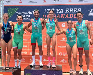 México consigue 5 pódiums en la Copa Continental Ixtapa-Zihuatanejo 2022 de Triatlón