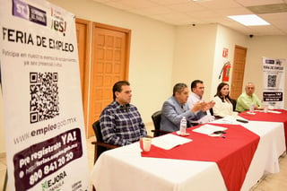 La Feria del Empleo se llevará a cabo el próximo lunes 30 de mayo en el Gimnasio de la Unidad Deportiva de Torreón. (ÉRICK SOTOMAYOR)