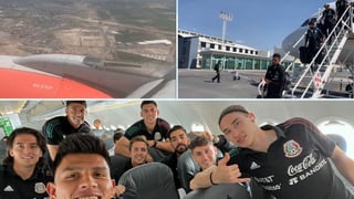 ¡Ya están en La Laguna! Selección Mexicana llega a Torreón para enfrentar a Surinam