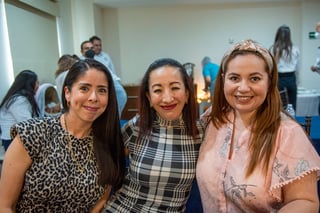 Fabiola Frayre, Lupita de La Garza y Dora Guzmán (EL SIGLO DE TORREÓN/ERICK SOTOMAYOR) 