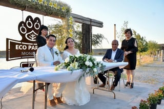 Pareja obtiene permiso para casarse en Ecoparque de Monclova