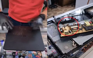 Llevan a reparar consola de PS4 y la encuentran infestada de cucarachas