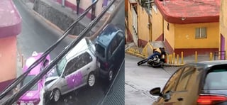 Se hace viral la calle 'más peligrosa' de la Ciudad de México con múltiples accidentes
