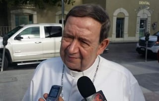 Monseñor Alonso Gerardo Garza Treviño, obispo de la Diócesis de Piedras Negras.