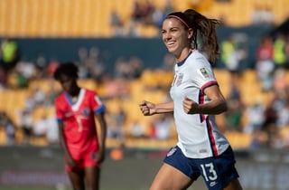 Con doblete de Alex Morgan, EUA vence a Haití en el arranque del premundial de CONCACAF