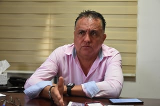Ismael Leija Escalante, secretario general del Comité Ejecutivo Nacional del sindicato. (Foto: SERGIO A. RODRÍGUEZ / EL SIGLO COAHUILA)