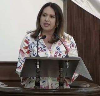 Diputada Mayra Valdés González. (EL SIGLO COAHUILA)