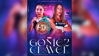 Yesenia Gómez defiende corona WBC en Canadá el próximo viernes