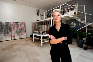 María José Romero, tiene en puerta su primera exposición en la Galería Laboratoire (EFE) 