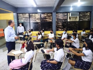 El nuevo ciclo escolar 2022-2023 inició en Coahuila el pasado lunes y fue de manera presencial para la mayoría de las escuelas. (EL SIGLO DE TORREÓN)