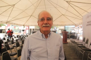 Francisco Orduña Mangiola, portavoz de Altos Hornos de México (AHMSA). (Foto: RENÉ ARELLANO / EL SIGLO COAHUILA)