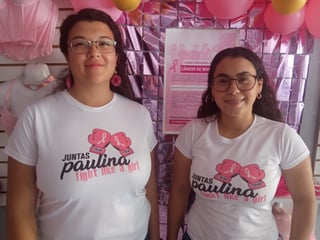 Emprendedoras lanzanla tercera edición de su campaña Juntas Somos Más Fuertes, en apoyo a sobrevivientes del cáncer de mama. (EL SIGLO DE TORREÓN)