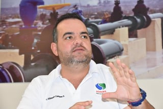 Eduardo Campos Villarreal, gerente de la descentralizada. (Foto: SERGIO A. RODRÍGUEZ / EL SIGLO COAHUILA)
