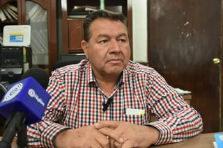 Juan Fidencio De León Montalvo, secretario general del organismo obrero. (Foto: SERGIO A. RODRÍGUEZ / EL SIGLO COAHUILA)