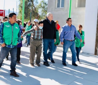 Un avance del 80 por ciento registran los trabajos de construcción del Centro Comunitario de la colonia Valle de Las Torres.