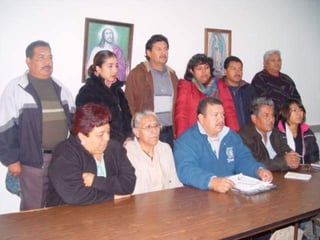 Un 19 de diciembre, Fuerzas Unidas por Nuestros Desaparecidos en Coahuila, ofrecieron su primera conferencia de prensa como grupo. (CORTESÍA)