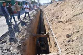Más de 9 millones de pesos costará la primera etapa del drenaje pluvial en Frontera