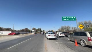 Hombre muere arrollado por conductor de camioneta sobre la carretera Torreón - San Pedro
