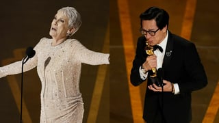 Ke Huy Quan y Jamie Lee Curtis, mejores actores de reparto en los Oscar por Everything Everywhere