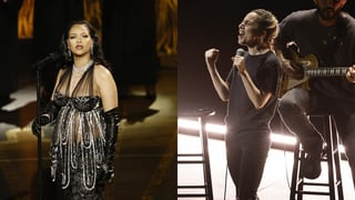 Rihanna y Lady Gaga enamoran en los Oscar y las redes