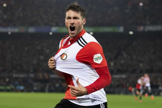 Santiago Giménez atraviesa un gran momento con Feyenoord. (EFE)
