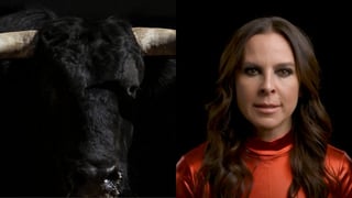 'Hombres a caballo me acribillaron', Kate del Castillo se mete en la piel de un toro para protestar por corridas