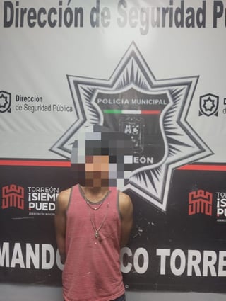 En posesión de 16 gramos de cristal un hombre fue detenido en la colonia Eduardo Guerra de Torreón.