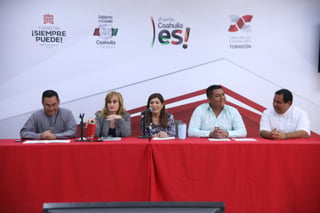 Se presentaron algunos detalles de lo que será el Viacrucis en Torreón y la Procesión del Silencio en el municipio de Viesca. (VAYRON INFANTE)