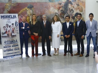 Arturo Gilio toreará en Morelia con una combinación denominada Duelo de Cuatro Titanes