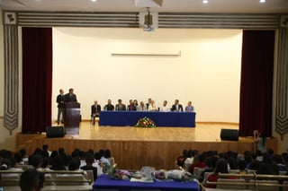 La ceremonia de inauguración se hizo ayer en el auditorio de FCA y estuvieron presentes autoridades educativas de La Laguna.