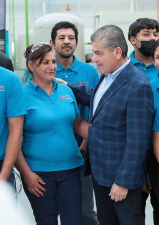 El gobernador de Coahuila destacó que la entidad ha fortalecido su mercado laboral, con 25 mil 752 nuevas plazas de trabajo. (EL SIGLO DE TORREÓN)