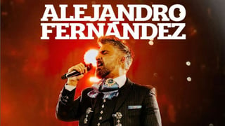 Así podrás ver en vivo por 'streaming' el concierto de Alejandro Fernández en la Plaza de Toros México