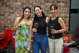 Natalia Corrales, Andrea Dájer y Yolanda Venegas (EL SIGLO DE TORREÓN/EDDIE RUIZ)