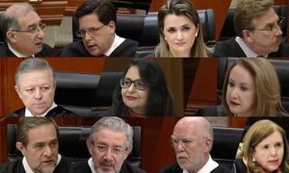 Ministros de la Corte. (Foto: SCJN)