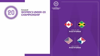 Concacaf anuncia cambios en el calendario del Campeonato Sub-20 Femenino