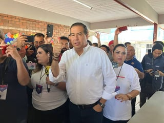 El candidato a la gubernatura de Coahuila denunció actos de intimidación previos a la jornada electoral por parte de los cuerpos de seguridad del Gobierno del Estado. (VERÓNICA RIVERA)