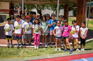 De divertidas vacaciones disfrutaron los pequeños en su curso de verano (EL SIGLO DE TORREÓN /EDDIE RUIZ)