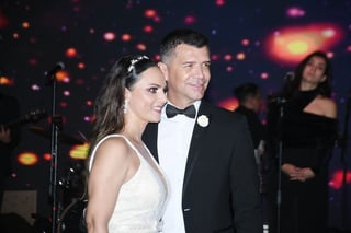 Jared Borgetti y Mónica López de Borgetti. Rostros 