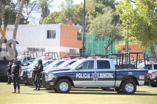 El martes el Estado entregó patrullas a varios municipios, una de ellas a San Pedro. (EL SIGLO DE TORREÓN)